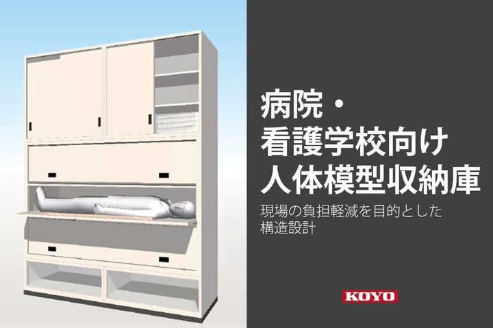 人体模型収納のご提案。